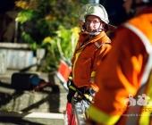 Großbrand zweier Hallen auf Landwirtschftlichem Anwesen - Kühe im Flammenmeer gefangen