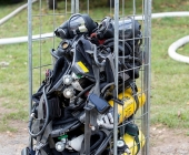 [Nachschlag Tagbilder] Großbrand zweier Hallen auf Landwirtschftlichem Anwesen - Kühe im Flammenmeer gefangen