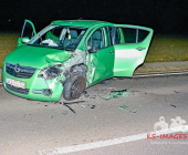 L1137 - zwischen Leonberg und Ditzingen: Verkehrsunfall unter Alkoholeinfluss mit drei beteiligten Fahrzeugen und mehreren Verletzten