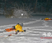 Spektakuläre Alarmübung – Feuerwehr Leonberg übt Eisrettung unter Einsatzbedingungen
