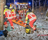 Spektakuläre Alarmübung – Feuerwehr Leonberg übt Eisrettung unter Einsatzbedingungen