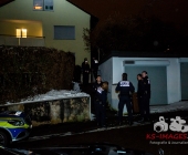 Großaufgebot der Polizei bei Wohnungsdurchsuchung in Backnang