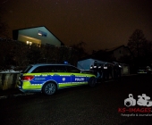 Großaufgebot der Polizei bei Wohnungsdurchsuchung in Backnang
