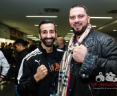 Benefiz-Veranstaltung Blaue Flecke für soziale Zwecke - Uwe Hück vs. Francois Botha im Ring