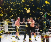 Benefiz-Veranstaltung Blaue Flecke für soziale Zwecke - Uwe Hück vs. Francois Botha im Ring