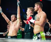 Benefiz-Veranstaltung Blaue Flecke für soziale Zwecke - Uwe Hück vs. Francois Botha im Ring