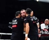 Benefiz-Veranstaltung Blaue Flecke für soziale Zwecke - Uwe Hück vs. Francois Botha im Ring