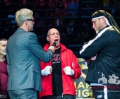 Benefiz-Veranstaltung Blaue Flecke für soziale Zwecke - Uwe Hück vs. Francois Botha im Ring