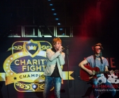 Benefiz-Veranstaltung Blaue Flecke für soziale Zwecke - Uwe Hück vs. Francois Botha im Ring