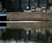 20140424_Hydrauliköl läuft in Neckar 3 Boote im Einsatz - Exklisive Bilder aus Boot-0545