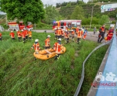 Mit über 2 Promille in den Neckar gefahren – DLRG Mitglied Rettet als Ersthelfer den Fahrer