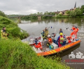 Mit über 2 Promille in den Neckar gefahren – DLRG Mitglied Rettet als Ersthelfer den Fahrer