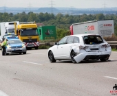 LKW verursacht schwerer Unfall auf der Autobahn 5 Verletzte ein Kind schwerstverletzt