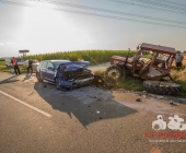 Verkehrsunfall Trakor PKW K1664