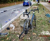Schwerer Fahrradunfall - Hubschrauber bringt lebensgefährlich verletzten Radfahrer in Klinik