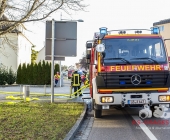 Brand in Trafostation, welche unter Wasser steht - Feuerwehr kann aus Gefahr nicht Löschen