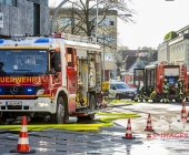 Brand in Trafostation, welche unter Wasser steht - Feuerwehr kann aus Gefahr nicht Löschen