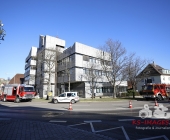 Brand in Trafostation, welche unter Wasser steht - Feuerwehr kann aus Gefahr nicht Löschen