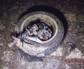 Alkoholisierter betrunkener donnert evtl. mit 160 Innerorts gegen Schildermast Motorblock wird herausgerissen