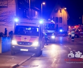 Schwerer Unfall mit mehren Fahrzeugen, mehrere Verletzte -  1 Pers schwerverletzt