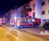 Schwerer Unfall mit mehren Fahrzeugen, mehrere Verletzte -  1 Pers schwerverletzt