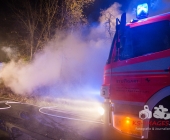 [Nachschlag alle Motive] Nach angeblicher Explosion brennt Gartengrundstück nieder. Exklusive Bilder der Ruine