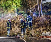 [Nachschlag alle Motive] Nach angeblicher Explosion brennt Gartengrundstück nieder. Exklusive Bilder der Ruine