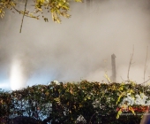 [Nachschlag alle Motive] Nach angeblicher Explosion brennt Gartengrundstück nieder. Exklusive Bilder der Ruine