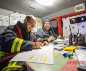 Gebäudebrand in einer Ölpresserei - Feuerwehr im Großaufgebot - Sonderfahrzeuge aus Stuttgart angefordert