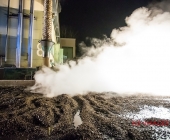 Gebäudebrand in einer Ölpresserei - Feuerwehr im Großaufgebot - Sonderfahrzeuge aus Stuttgart angefordert