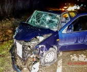 Frontalzusammenstoß auf der Landstraße 1138 höhe Monrepos