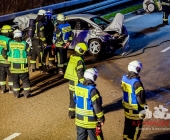 Schwerer Unfall auf der A81 bei Asperg