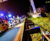 Schwerer Unfall auf der A81 bei Asperg