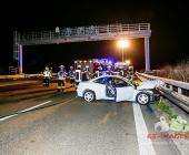 Schwerer Unfall auf der A81 bei Asperg