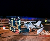 Schwerer Unfall auf der A81 bei Asperg