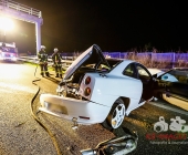 Schwerer Unfall auf der A81 bei Asperg