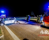 Schwerer Unfall auf der A81 bei Asperg