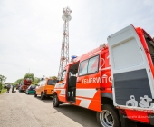 Person auf Funkmast erleidet medizinischen Notfall - Rettung in 50 Meter Höhe - Spezialkräfte aus Stuttgart vor Ort