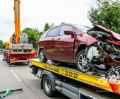 Pkw von der Fahrbahn abgekommen L1100 Ludwigsburg Richtung Marbach