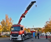 Feature Feuerwehr: Sondereinsatzmittel des Landkreis Ludwigsburg in Kornwestheim vorgestellt
