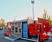 Feature Feuerwehr: Sondereinsatzmittel des Landkreis Ludwigsburg in Kornwestheim vorgestellt