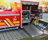 Feature Feuerwehr: Sondereinsatzmittel des Landkreis Ludwigsburg in Kornwestheim vorgestellt