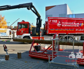 Feature Feuerwehr: Sondereinsatzmittel des Landkreis Ludwigsburg in Kornwestheim vorgestellt