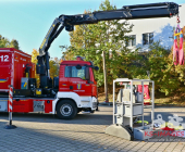 Feature Feuerwehr: Sondereinsatzmittel des Landkreis Ludwigsburg in Kornwestheim vorgestellt