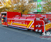 Feature Feuerwehr: Sondereinsatzmittel des Landkreis Ludwigsburg in Kornwestheim vorgestellt