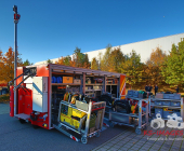 Feature Feuerwehr: Sondereinsatzmittel des Landkreis Ludwigsburg in Kornwestheim vorgestellt