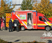 Feature Feuerwehr: Sondereinsatzmittel des Landkreis Ludwigsburg in Kornwestheim vorgestellt