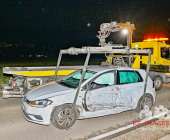 L1137 - zwischen Leonberg und Ditzingen: Verkehrsunfall unter Alkoholeinfluss mit drei beteiligten Fahrzeugen und mehreren Verletzten