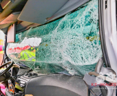 A81 LUDWIGSBURG: Gaffer - Wand verhindert blick auf Menschenrettung nach schwerem LKW-Auffahrunfall