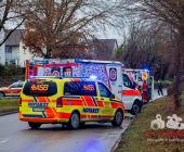 Drama an Weihnachten: Mindestens ein Toter bei Gebäudebrand in Freiberg. Weitere Verletzte und vermisste Personen derzeit